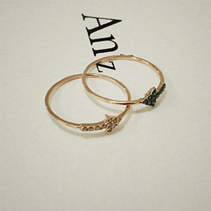 AN-Z JEWELRY - 14K Arrow Knuckle Ring (Ring No. 11 To No. 18)