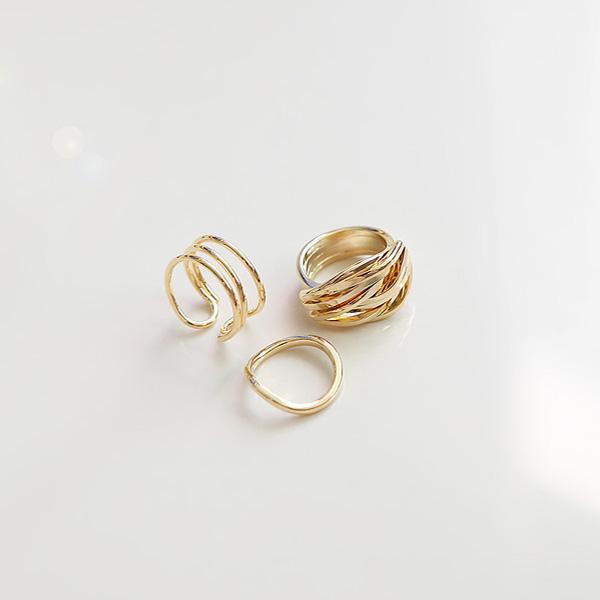 4XTYLE - Francis Ring - [1 Set Of 3]