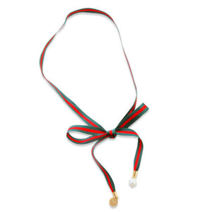 4XTYLE - Lucky Stripe Necklace - Silver