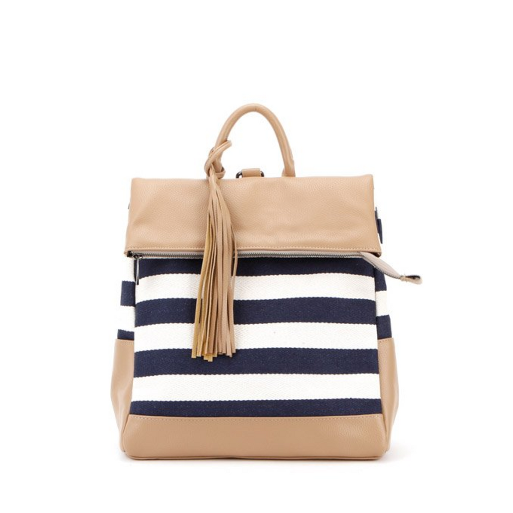 BILLY BAG - Lily Tess Leather Half Stripe