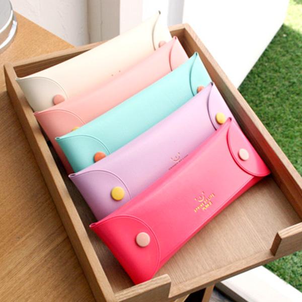 CHEONYU - Button Folding Pencil Case