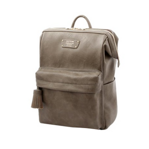 CHEONYU - Cratte Mini Office Leather Backpack
