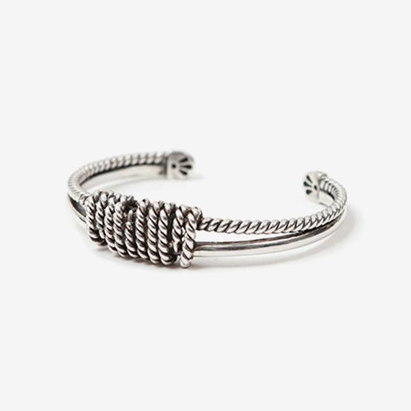 PARTIMENTO - Claw Rope Silver Bracelet