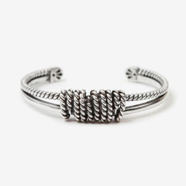 PARTIMENTO - Claw Rope Silver Bracelet