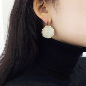 JUBILER - Circle Plate Earrings