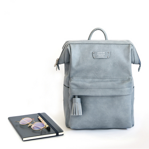 CHEONYU - Cratte Mini Office Leather Backpack