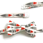 PETTOMAM - Dog Collar Cat Necklace - Bow Tie - Fish To Fly