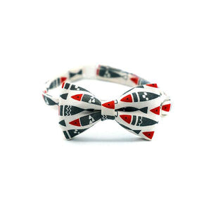 PETTOMAM - Dog Collar Cat Necklace - Bow Tie - Fish To Fly