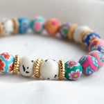 BANANA CO - Flower Ball Bracelet