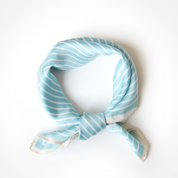 BENE - Pastel Square Line Petit Scarf