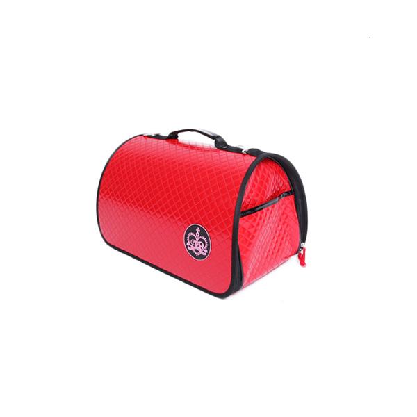 AMY LOVES PET - Quilted Carrier M Red