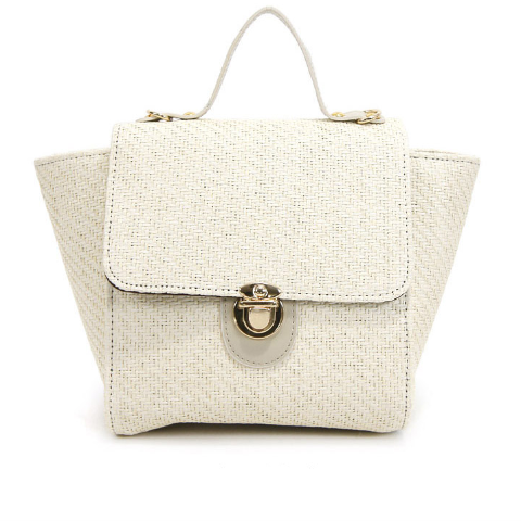 BILLY BAG - Rattan Wing Square Shoulder Bag