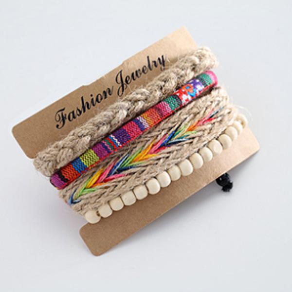 4XTYLE - Rainbow Mix Bracelet Set