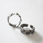 MABEL - Bold Antique Silver Ring - Silver 925