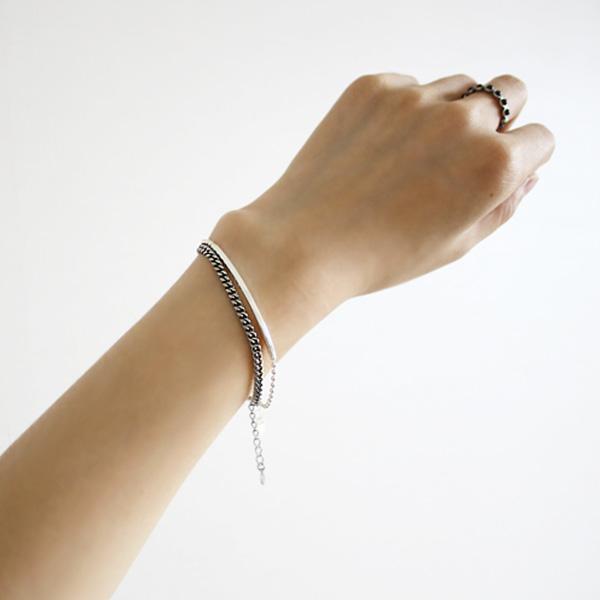 MABEL - Silver Ball Bracelet Silver [Silver 925]