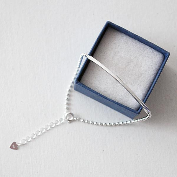 MABEL - Silver Ball Bracelet Silver [Silver 925]