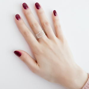 4XTYLE COM - Race Fan Ring - Silver