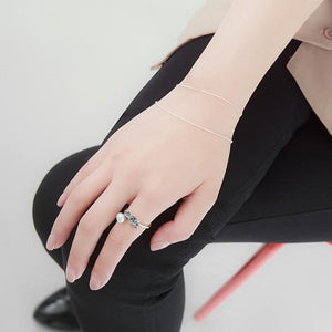 4XTYLE - Roxy Double Line Ankle [Silver 925]
