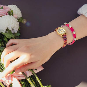 4XTYLE - Simple Ethnic Leather Watch
