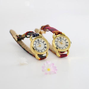 4XTYLE - Simple Ethnic Leather Watch