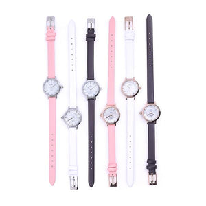 TANDY - Multi-Face Women'S Leather Watch