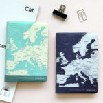 CHEONYU - World Map Passport Cover