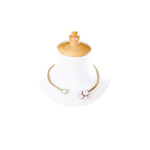 SOOOHO - Bistaneck Antique Gold Pearl Point Bangle Necklace