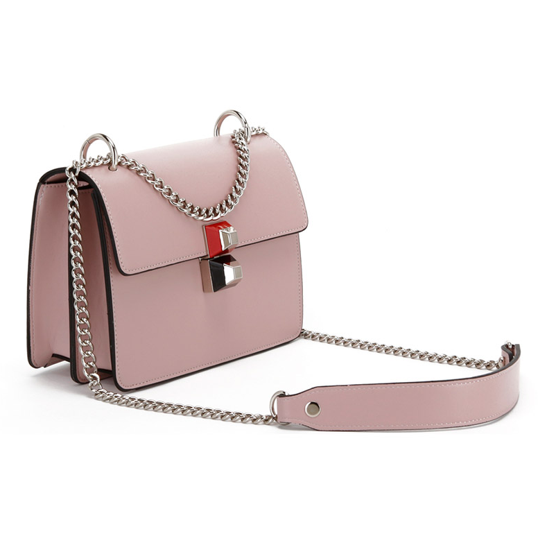 BILLY BAG - Stud Button Chain Shoulder Bag